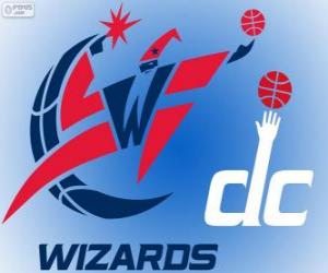 пазл Логотип Вашингтон Уизардс, НБА команды. Юго-Восточный дивизион, Восточная конференция